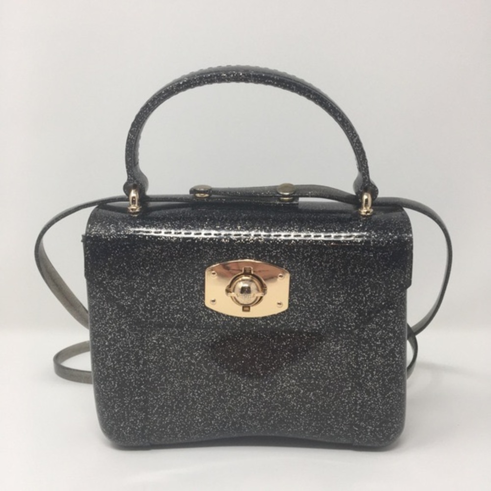 Furla Yellow Glitter Candy Sugar Mini Crossbody